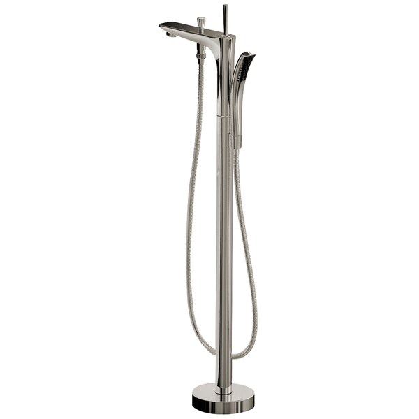 Anzzi Kase Freestanding Claw Foot Tub Faucet in Brushed Nickel FS-AZ0029BN - main